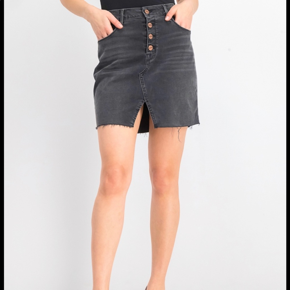 Sanctuary Denim Button Skirt